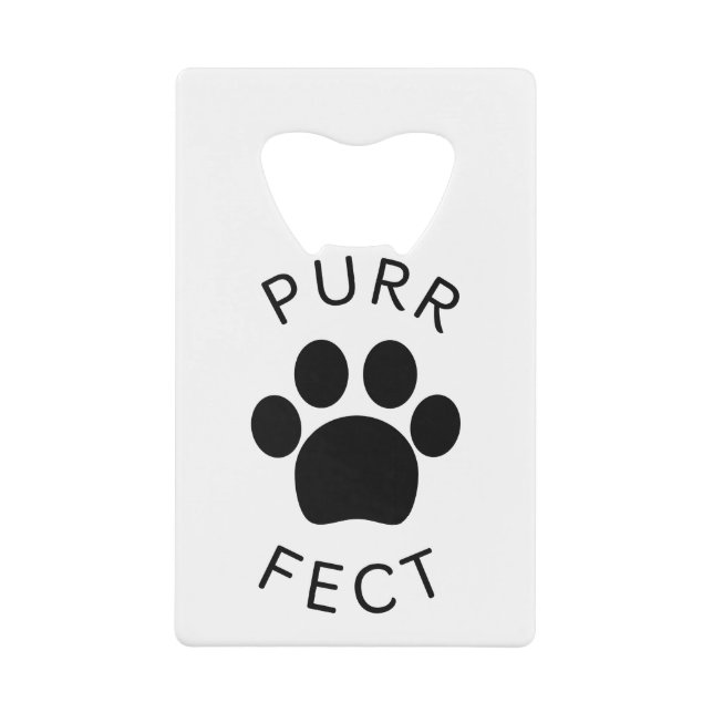Cat Perfect Purr Paw Print (Front)