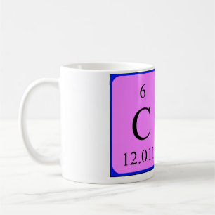 Cat periodic table name mug