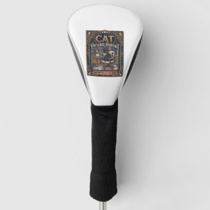 Cat Personal Assistant Cat Funny Owner Humour Vint Golf Head Cover