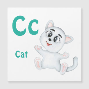 Cat personalise ABC: Letter C - Add Your Name