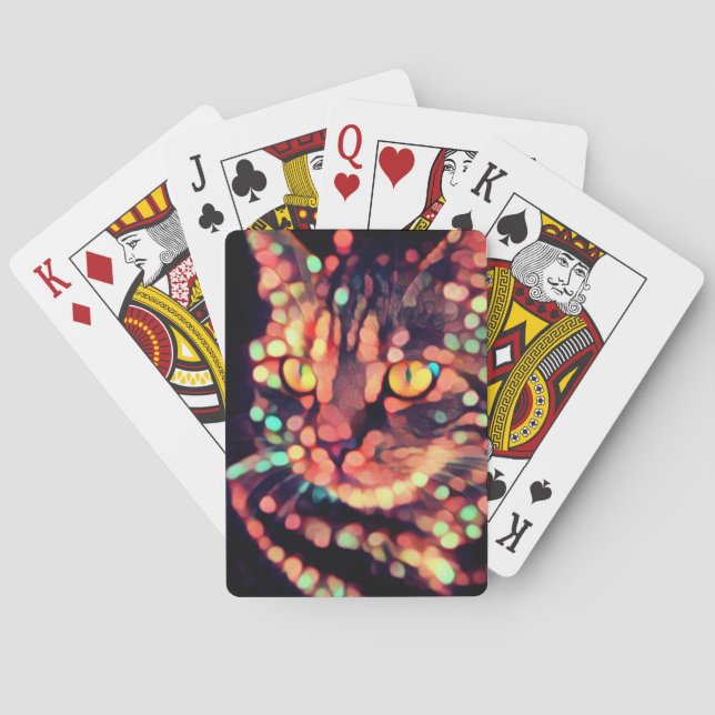 Cat, Pet, Feline Playing Cards (Back)