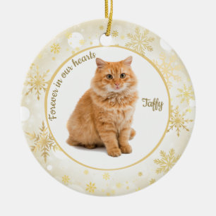 Cat Pet Memorial Ornament