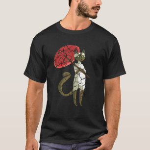 Cat Pet Owner Kitten Kitty Siamese Distressed 1 T-Shirt