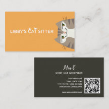 Cat Pet Sitting QR Code