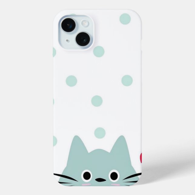 Cat phone cases customised with your pet name (Back)