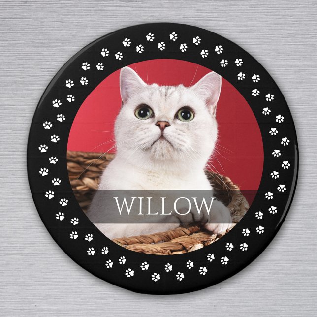 Cat Photo Magnet - Personalised Pet Keepsake (Creator Uploaded)