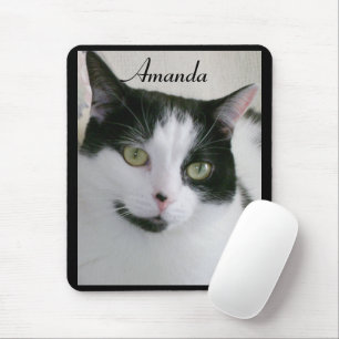 Cat Photo Name  Mouse Pad