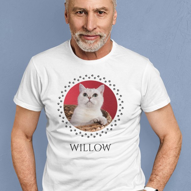 Cat Photo Shirt - Personalised Pet Gift T-Shirt (Creator Uploaded)