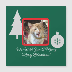 Cat Photo Text Customisable, Christmas, 