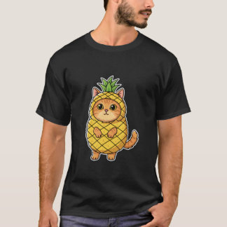 Cat Pineapple Costume T-Shirt