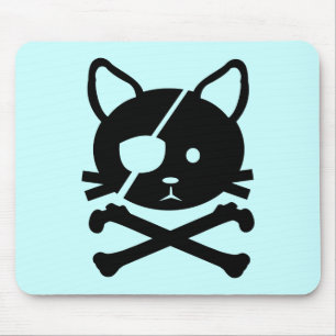Cat Pirate Mousepad