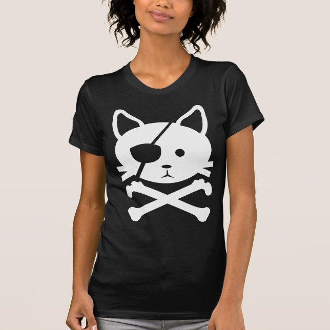 Cat Pirate T-Shirt (Front)