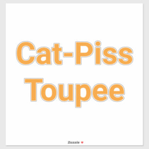 Cat-Piss Toupee Fake-Band Hankamer Artjunkhaus Art