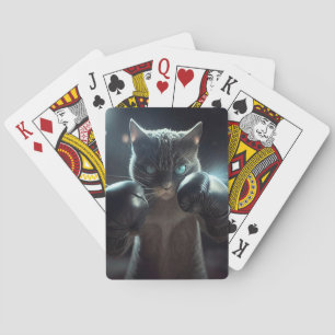 Cat Play Cards