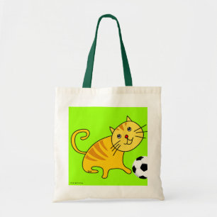 Cat Play Soccer Bag
