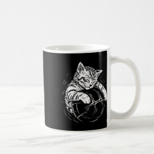 Cat Player Sleeping On A Bysketbyll Kitties Pet Lo Coffee Mug