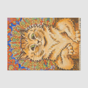 Cat Playing a Piano by Louis Wai Tissue Paper