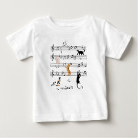 Cat Playing Note Music, Naughty Cat Gift, Cute Cat
