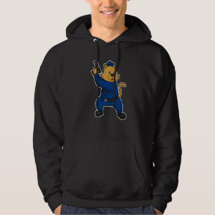 Cat Police Police officer Police hat   Hoodie