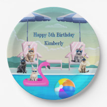 Cat Pool Pawty