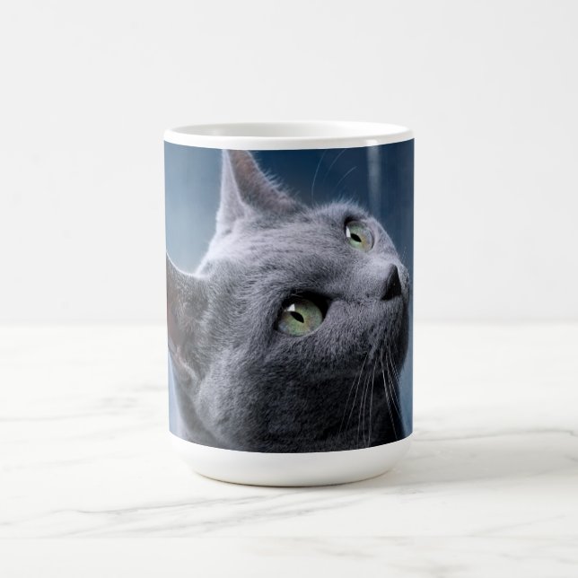 Cat Portrait Coffee Mug (Center)