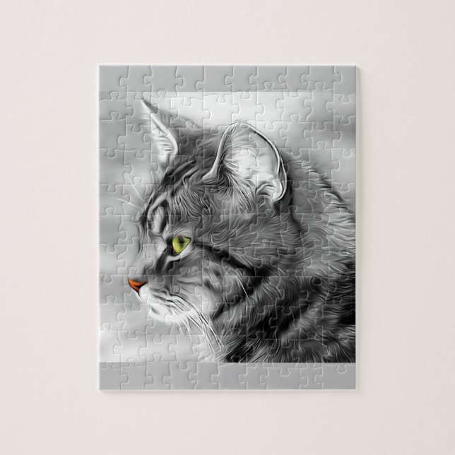 Cat  Portrait Jigsaw Puzzle (Vertical)