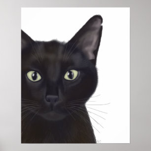 Cat, Portrait of Gus Poster