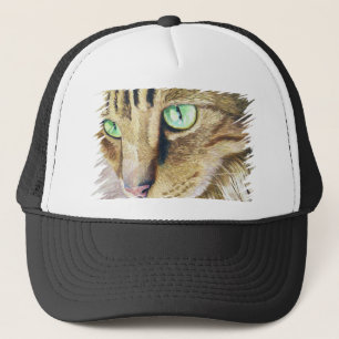 Cat Portrait Trucker Hat