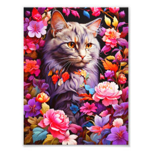 Cat Poster - Wall Art Decor