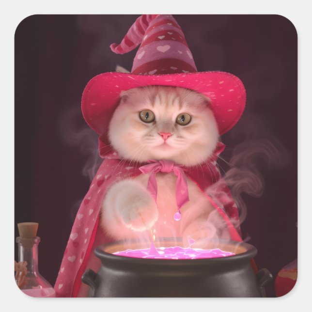 Cat Potion Master Sticker (Front)