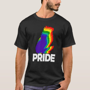Cat Pride Cat Rainbow Colour Cat Kitten 9 T-Shirt