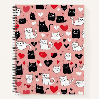 Cat Print Notebook