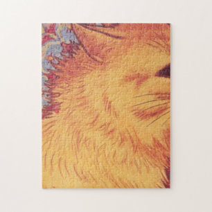 Cat Profile By Louis Wain Jigsaw Puzzle