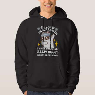 cat programmer computer i are programmer beep boop hoodie