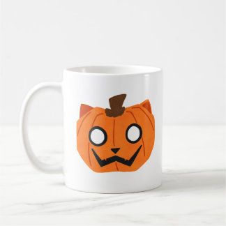 Cat Pumpkin Jack-O-Lantern Halloween Mug
