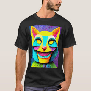 Cat Punk Cyborg Men Women Boys Girls T-Shirt