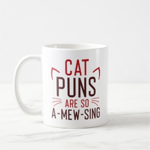 Cat Puns Are So Amewsing Coffee Mug