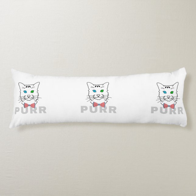 Cat Purr Body Cushion (Front)