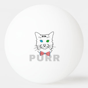 Cat Purr Ping Pong Ball