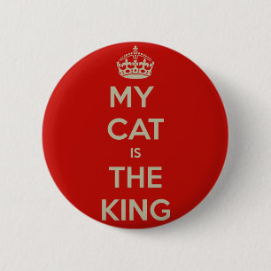 Cat Qoute 6 Cm Round Badge
