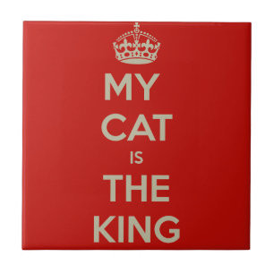 Cat Qoute Ceramic Tile