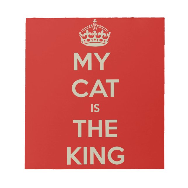 Cat Qoute Notepad (Front)