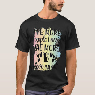 cat quote women men motivational sarcastic quote T-Shirt