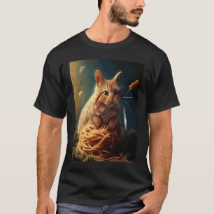 Cat Rabbit Spaghetti T-Shirt