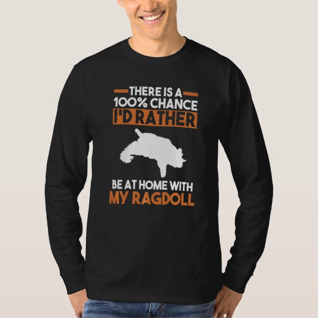Cat Ragdoll  1 T-Shirt (Front)