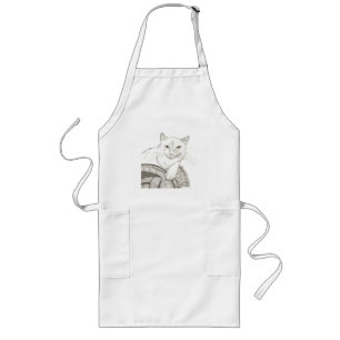 Cat Ragdoll Portrait Apron