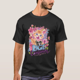Cat Rage Consumes Me Humour Meme 2 T-Shirt