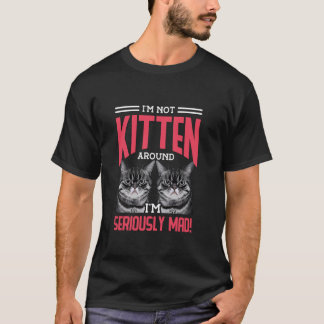 Cat Rage consumes me Humour Meme T-Shirt