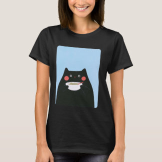 Cat Ramen Bowl T-Shirt