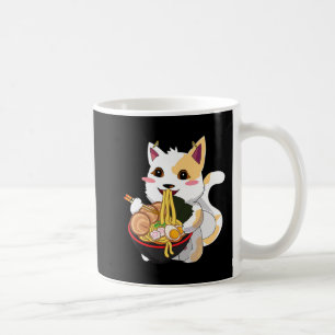 Cat Ramen Kawaii Anime Japanese Food Girls Officia Coffee Mug